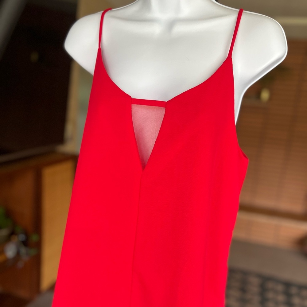 Ro & De Red Camisole Tank Top
